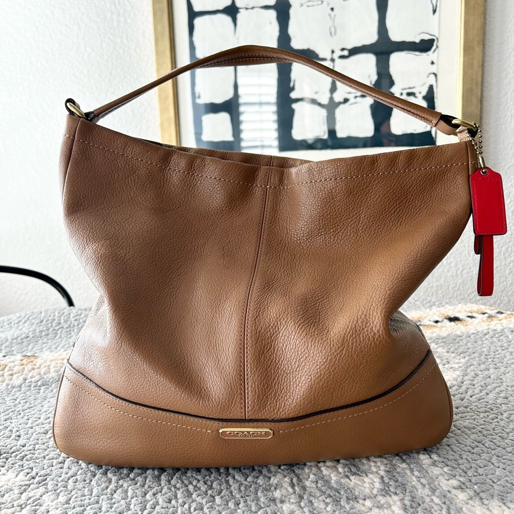 EUC Coach Leather Hobo Bag